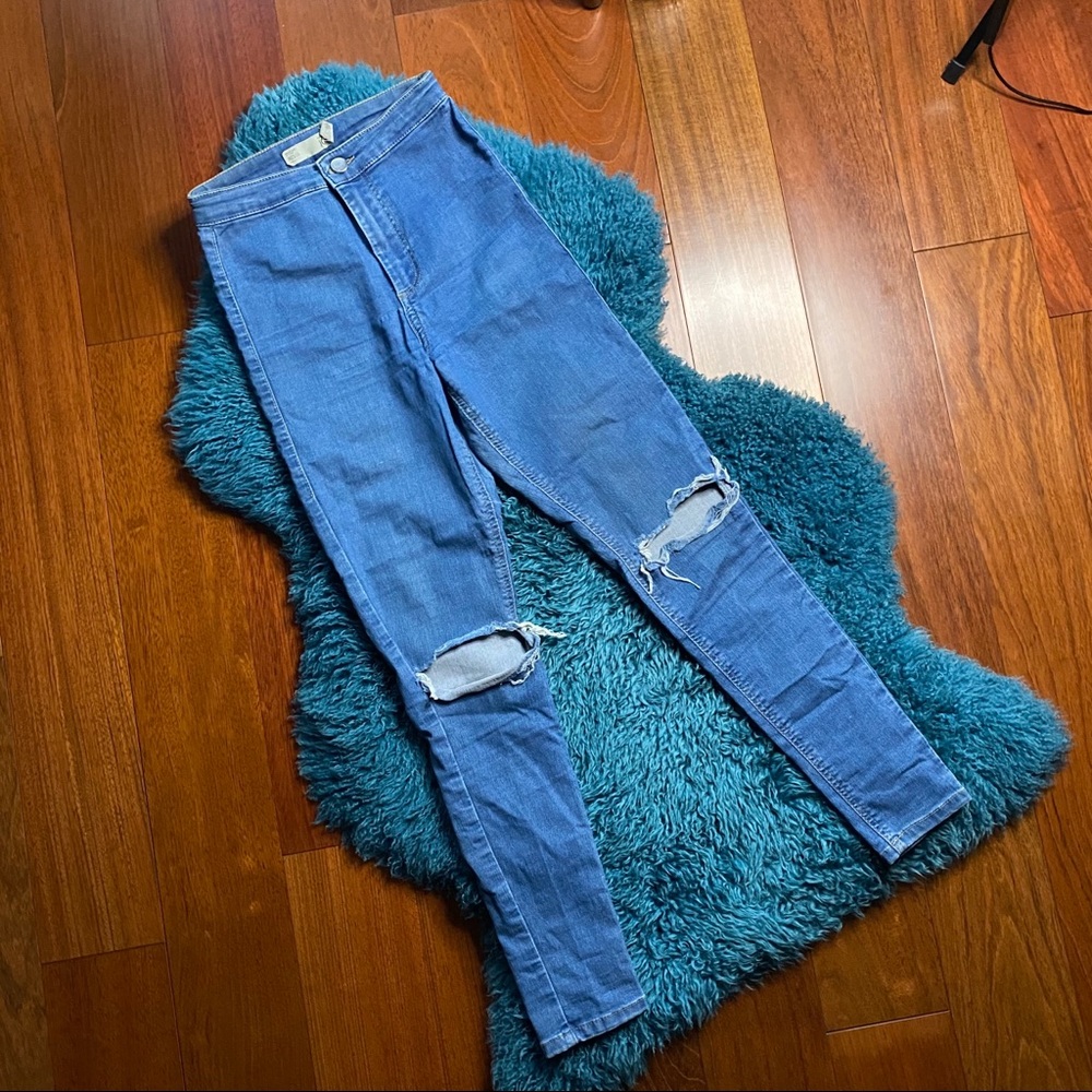 Ripped Joni Top Shop Skinny Jean